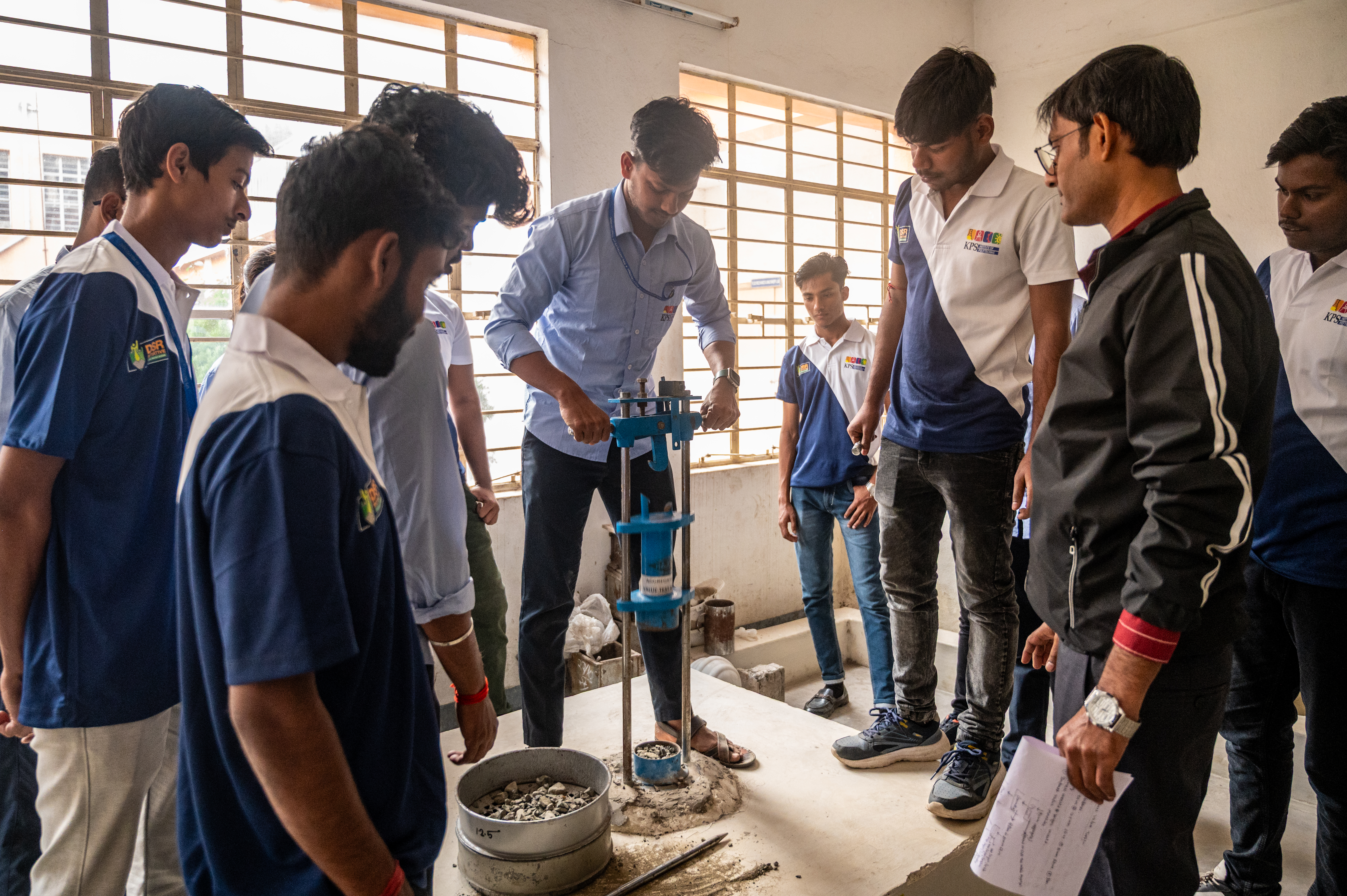 Civil engineering laboratory practical